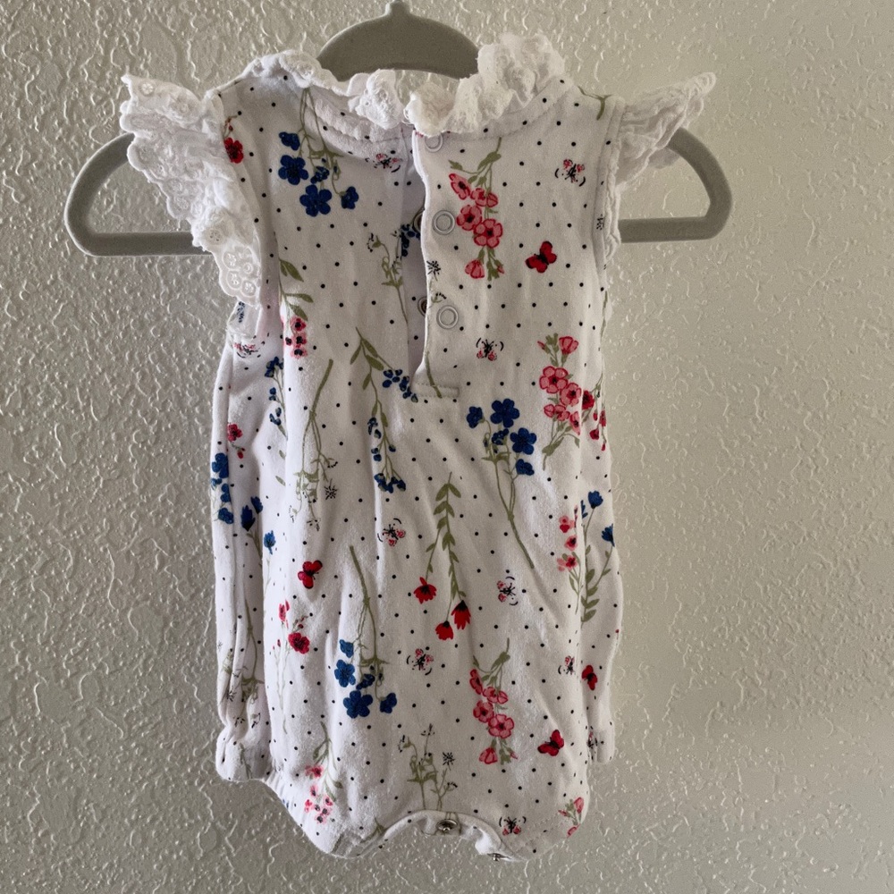 Lauren Ashley Baby Romper